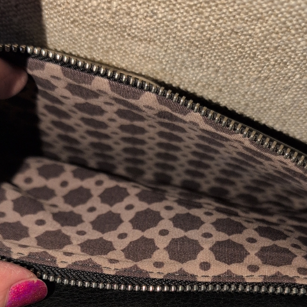 Brighton Black and Silver Crossbody Bag - Picture 6 of 15